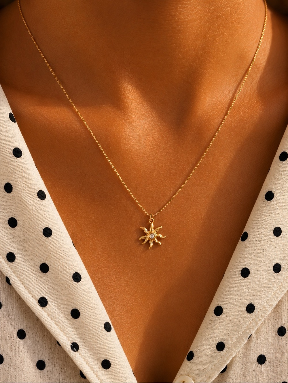 Sun Necklace - Women Jewelry
